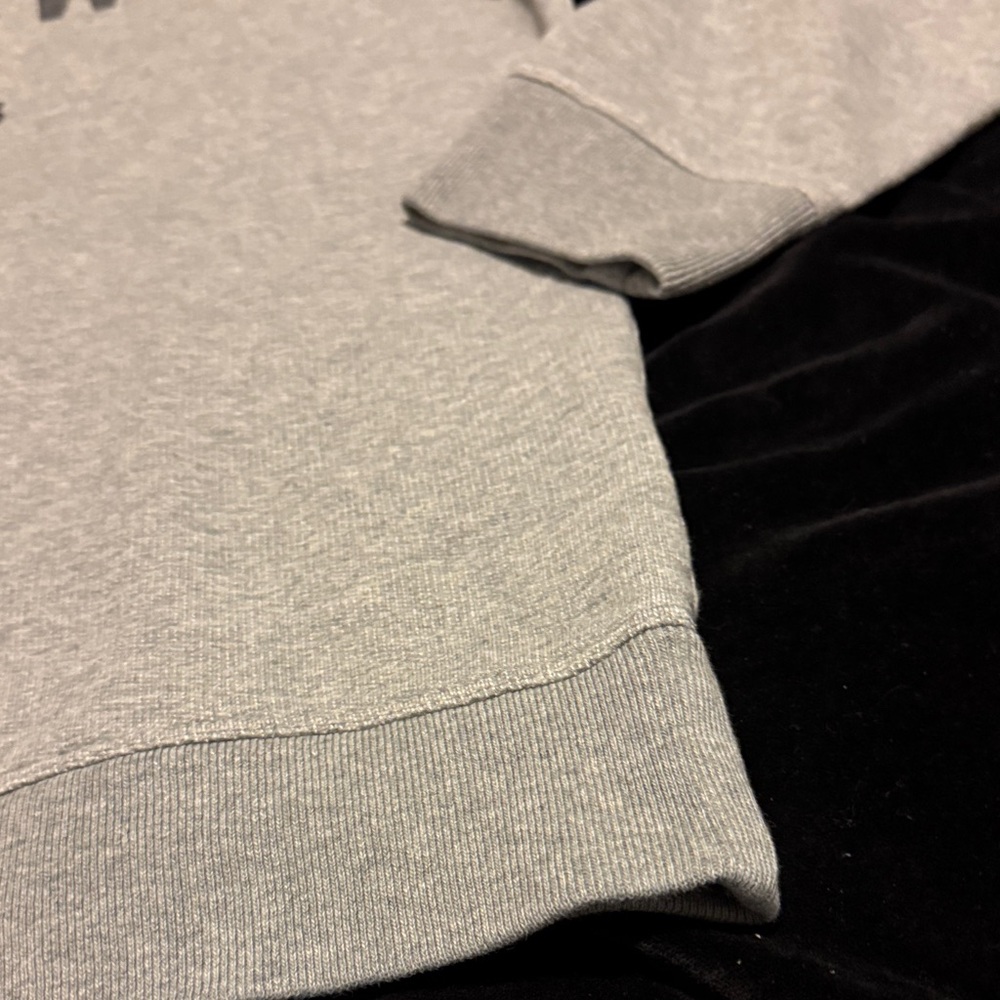 J. Crew Factory Heather Gray Oars New YorkLogo Sweatshirt - Picture 5 of 7